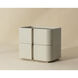 Jamille 26 X 22 inch Cream Night Stand, Small
